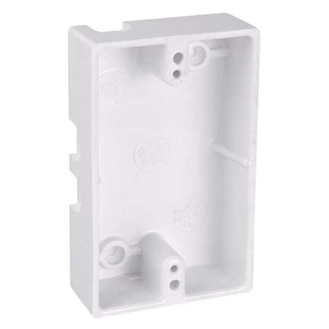 shallow pvc junction box|shallow surface mount electrical box.